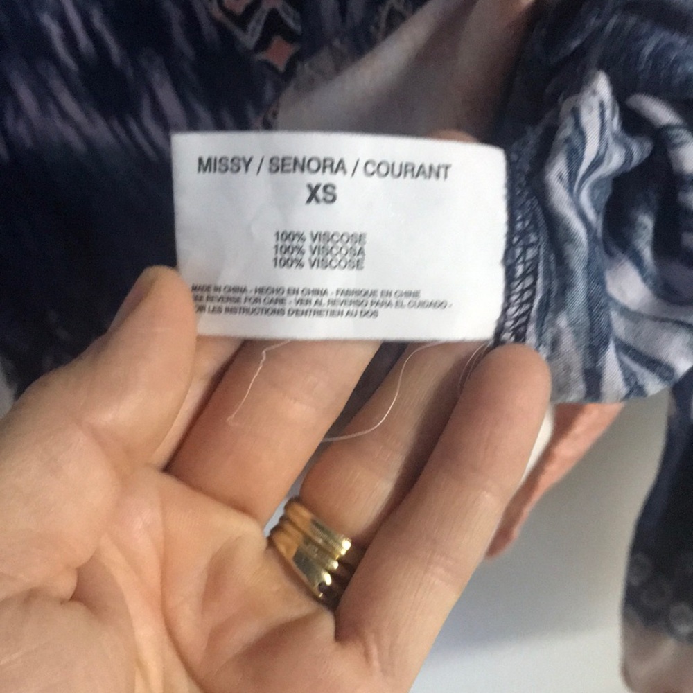 Patterned blouse - Picture 3 of 4